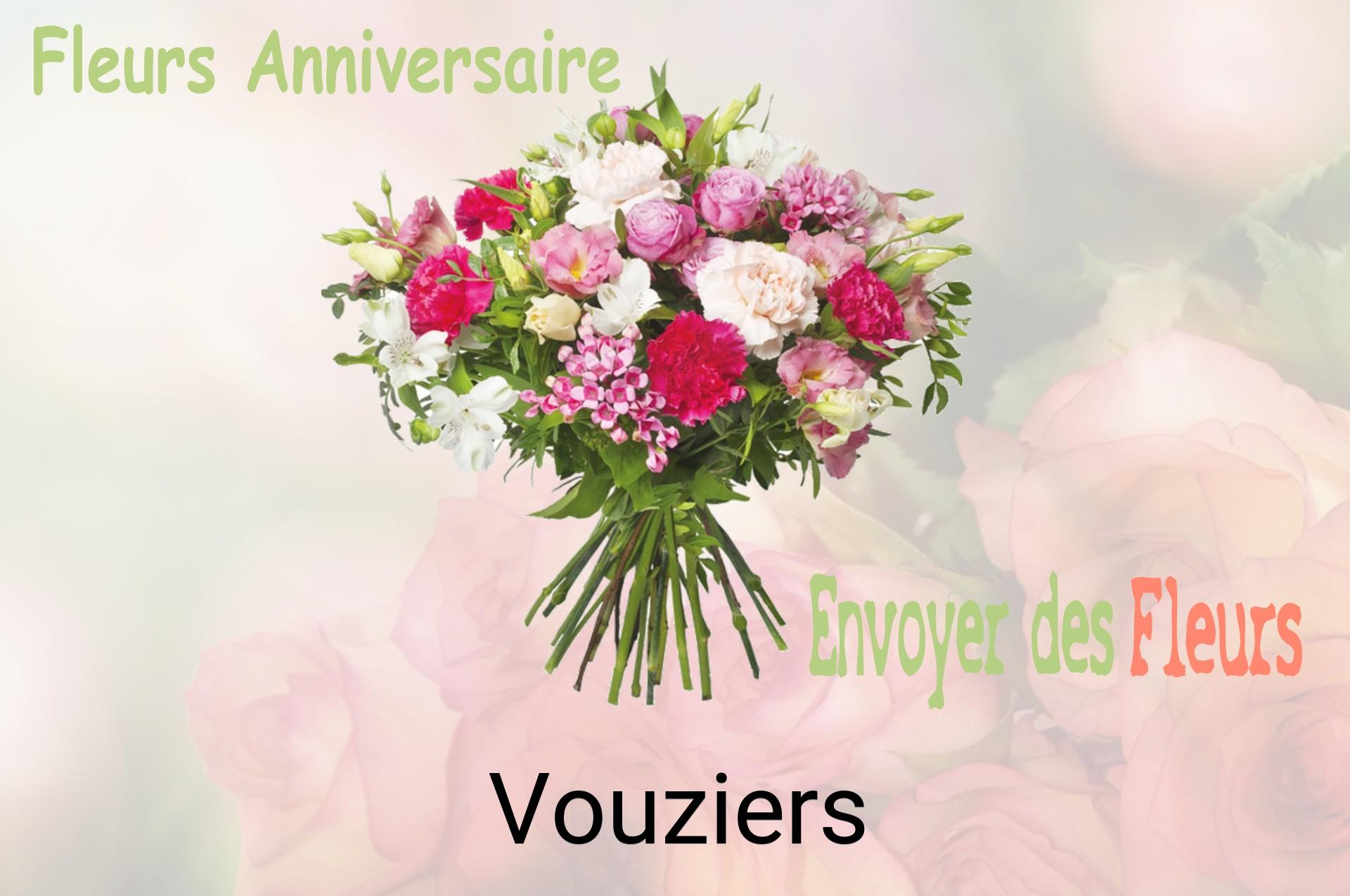 Bouquet de fleurs d’anniversaire livré à Vouziers